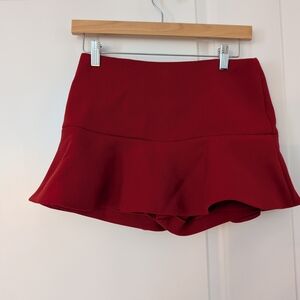 RED Valentino Red Mini Skirt